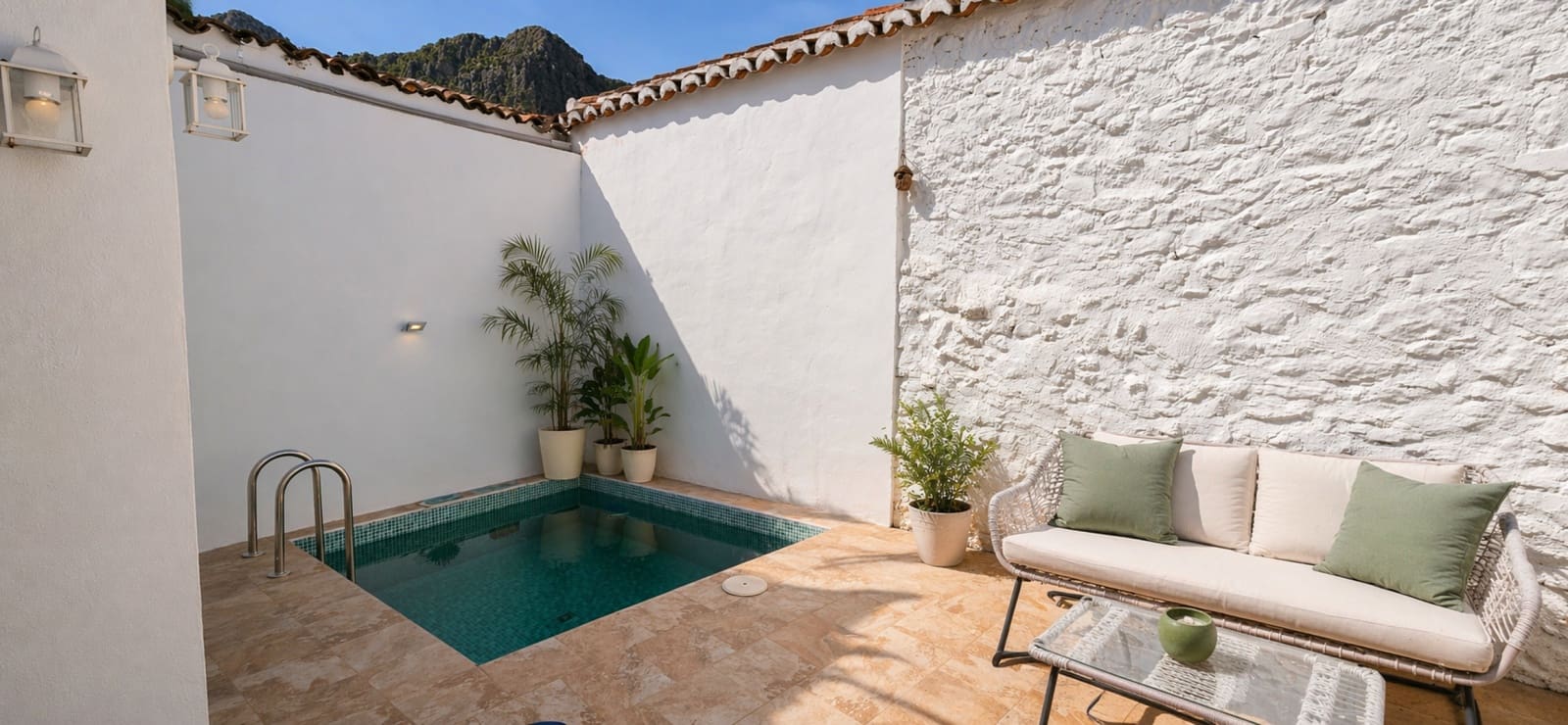 2 chambre Maison de Ville à vendre à Montejaque avec piscine - 179 000 € (Ref: 9782895)