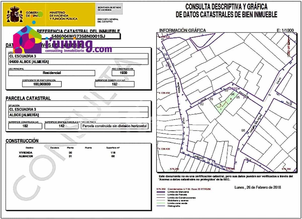 3 sypialnia Willa na sprzedaż w Albox - 35 000 € (Ref: 7323136)