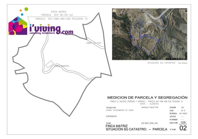 3 makuuhuone Maalaistalo myytävänä paikassa Albox - 49 900 € (Ref: 7847891)