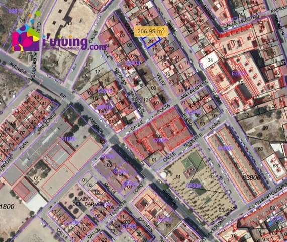 Area Edificabile in vendita in Albox - 79.900 € (Rif: 8830158)