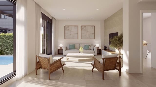 4 sypialnia Dom blizniak na sprzedaż w Palma de Mallorca z basenem garażem - 1 120 000 € (Ref: 7630305)