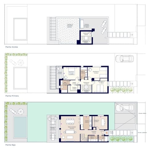 4 bedroom Semi-detached Villa for sale in Sa Torre (Llucmajor), Llucmajor with pool garage - € 1,110,000 (Ref: 7630310)