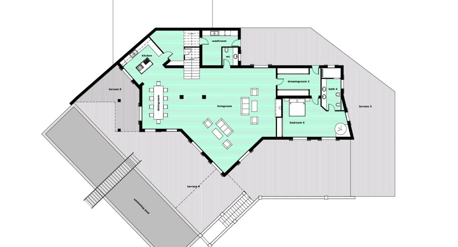 Chalet de 9 habitaciones en Alaró en venta con piscina - 5.800.000 € (Ref: 8824677)