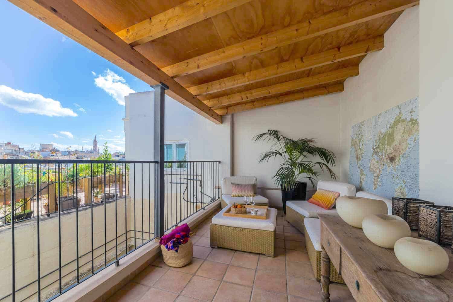 4 bedroom Penthouse for rent in Palma de Mallorca with garage - € 5,700 (Ref: 8988106)