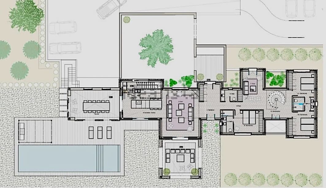 4 soveværelse Villa til salg i Santa Maria del Cami med swimmingpool garage - € 5.500.000 (Ref: 9189028)