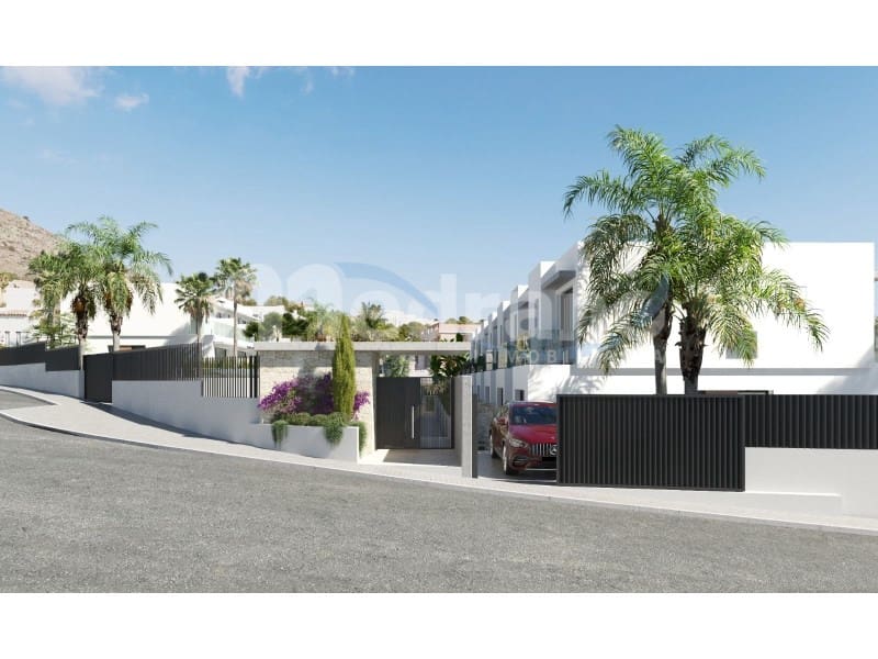 3 sypialnia Dom blizniak na sprzedaż w Finestrat z basenem garażem - 525 000 € (Ref: 10130263)