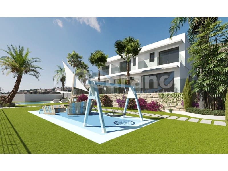3 sypialnia Dom blizniak na sprzedaż w Finestrat z basenem garażem - 525 000 € (Ref: 10130263)