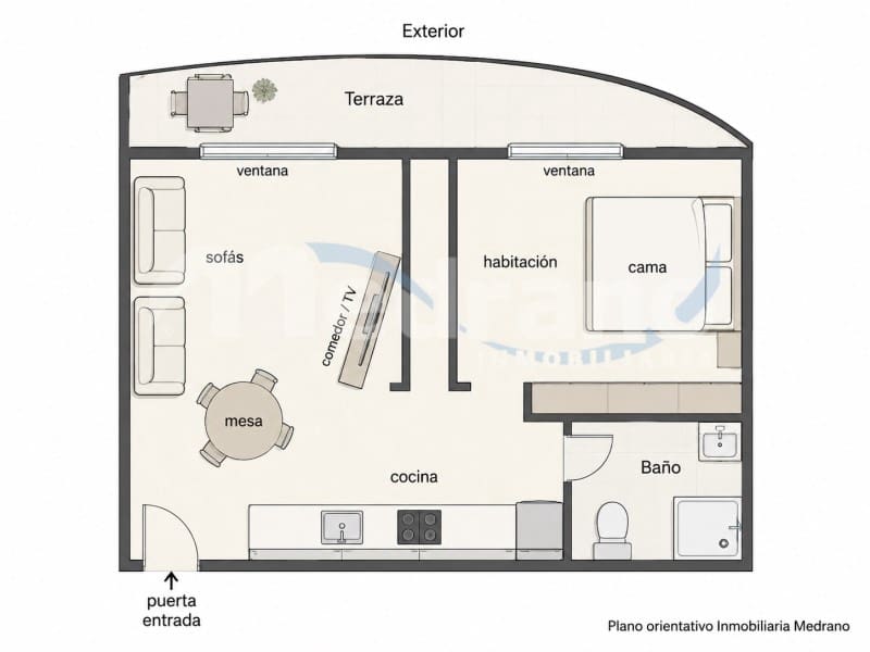 1 slaapkamer Appartement te koop in Benidorm met zwembad - € 201.500 (Ref: 10130268)