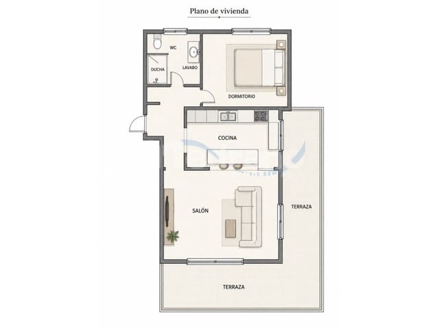 1 soverom Leilighet til salgs i Playa Levante, Benidorm - € 258 000 (Ref: 10131407)