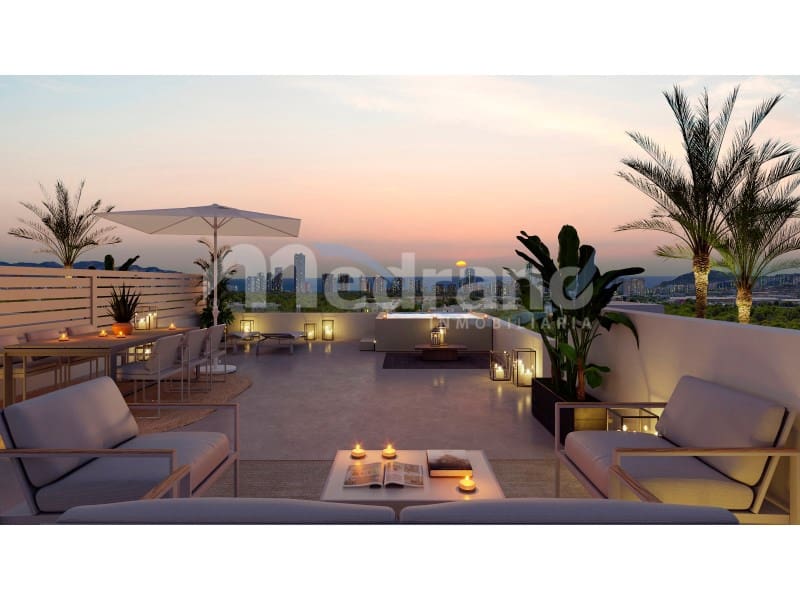2 bedroom Apartment for sale in Finestrat with pool garage - € 409,000 (Ref: 10164832)