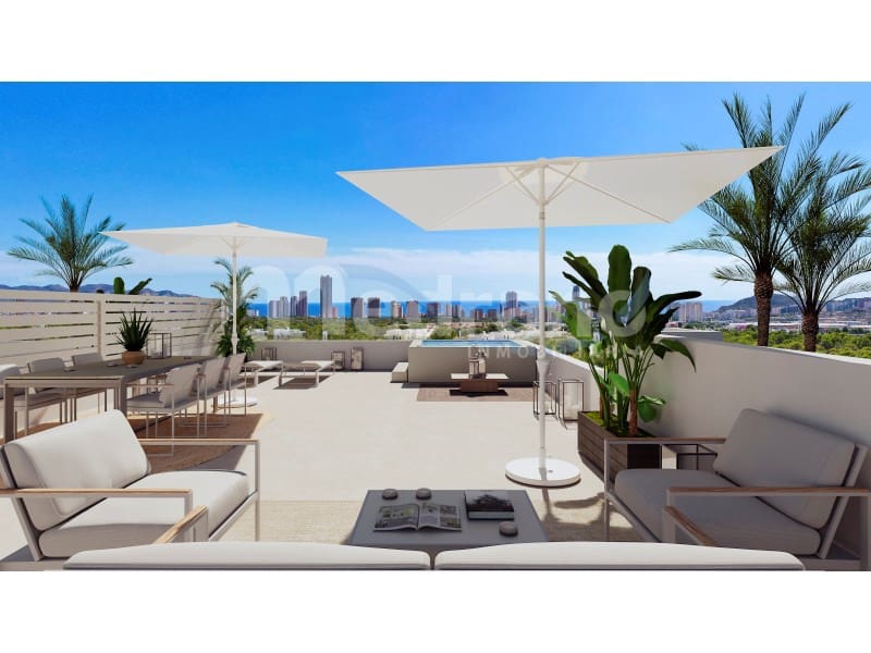 2 bedroom Apartment for sale in Finestrat with pool garage - € 409,000 (Ref: 10164832)