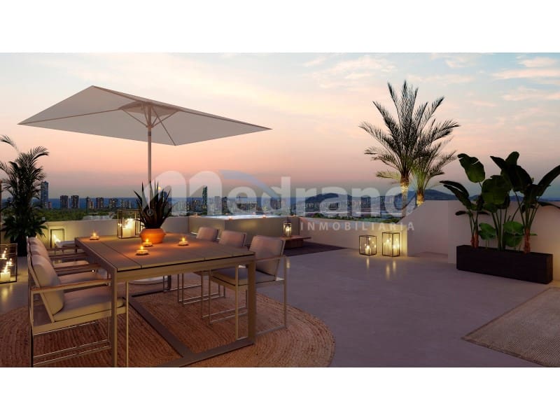 2 bedroom Apartment for sale in Finestrat with pool garage - € 409,000 (Ref: 10164832)