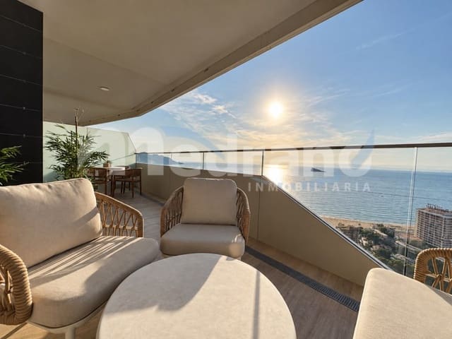 2 makuuhuone Asunto myytävänä paikassa Playa Poniente, Benidorm mukana uima-altaan 
autotalli - 800 000 € (Ref: 10177022)