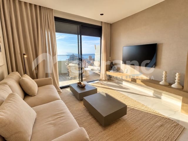 2 makuuhuone Asunto myytävänä paikassa Playa Poniente, Benidorm mukana uima-altaan 
autotalli - 800 000 € (Ref: 10177022)
