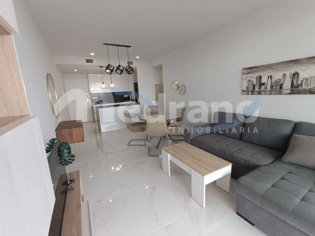 Piso de 2 habitaciones en Playa Poniente, Benidorm en alquiler con piscina garaje - 2.000 € (Ref: 8017049)