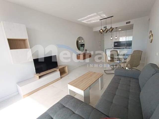 Piso de 2 habitaciones en Playa Poniente, Benidorm en alquiler con piscina garaje - 2.000 € (Ref: 8017049)