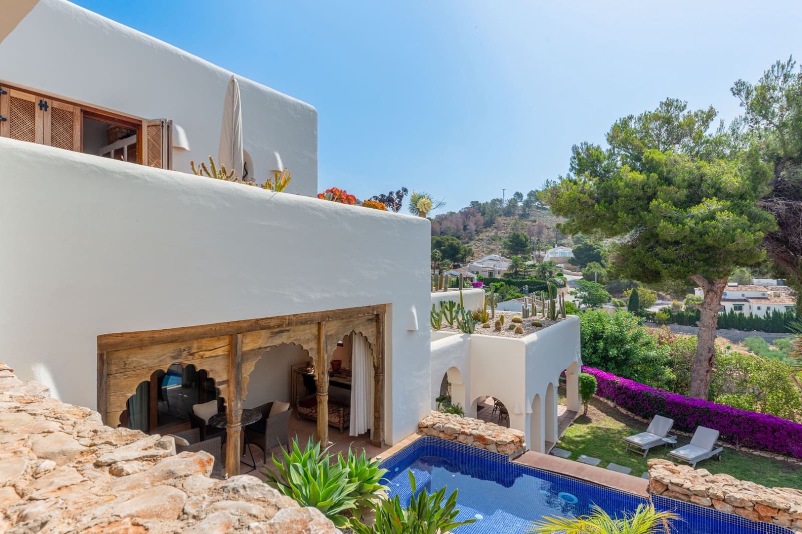 3 sypialnia Willa na sprzedaż w Moraira z basenem garażem - 1 750 000 € (Ref: 9889337)