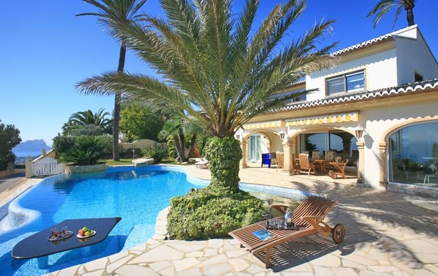 4 bedroom Villa for sale in Benimeit - Tabaira, Teulada-Moraira with garage - € 1,500,000 (Ref: 9889338)