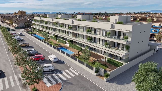 Huoneisto myytävänä paikassa Los Narejos, Los Alcázares mukana uima-altaan 
autotalli - 349 000 € (Ref: 10036318)