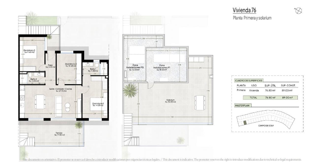 3 soverom Leilighet til salgs i Condado de Alhama med svømmebasseng garasje - € 369 900 (Ref: 10158954)