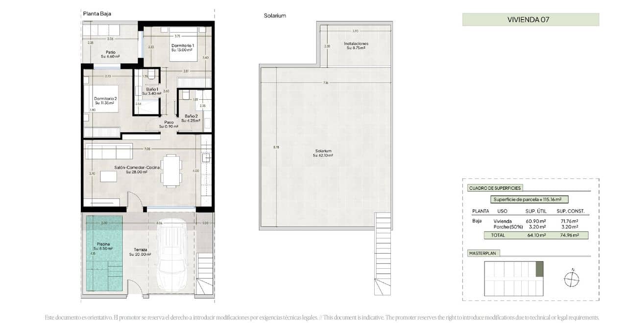 3 chambre Villa/Maison à vendre à Condado de Alhama avec piscine garage - 369 900 € (Ref: 10158961)