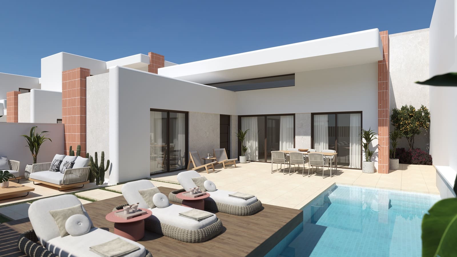 3 soveværelse Villa til salg i Roldan med swimmingpool garage - € 339.950 (Ref: 8598419)