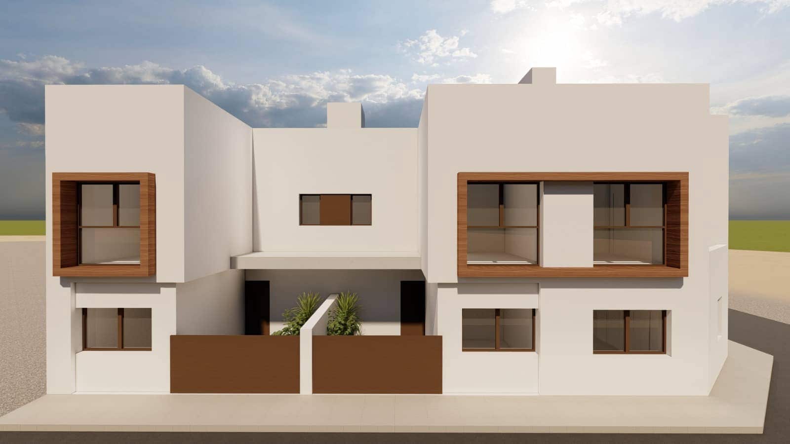 3 soveværelse Byhus til salg i Santiago de la Ribera med swimmingpool - € 287.900 (Ref: 8769305)