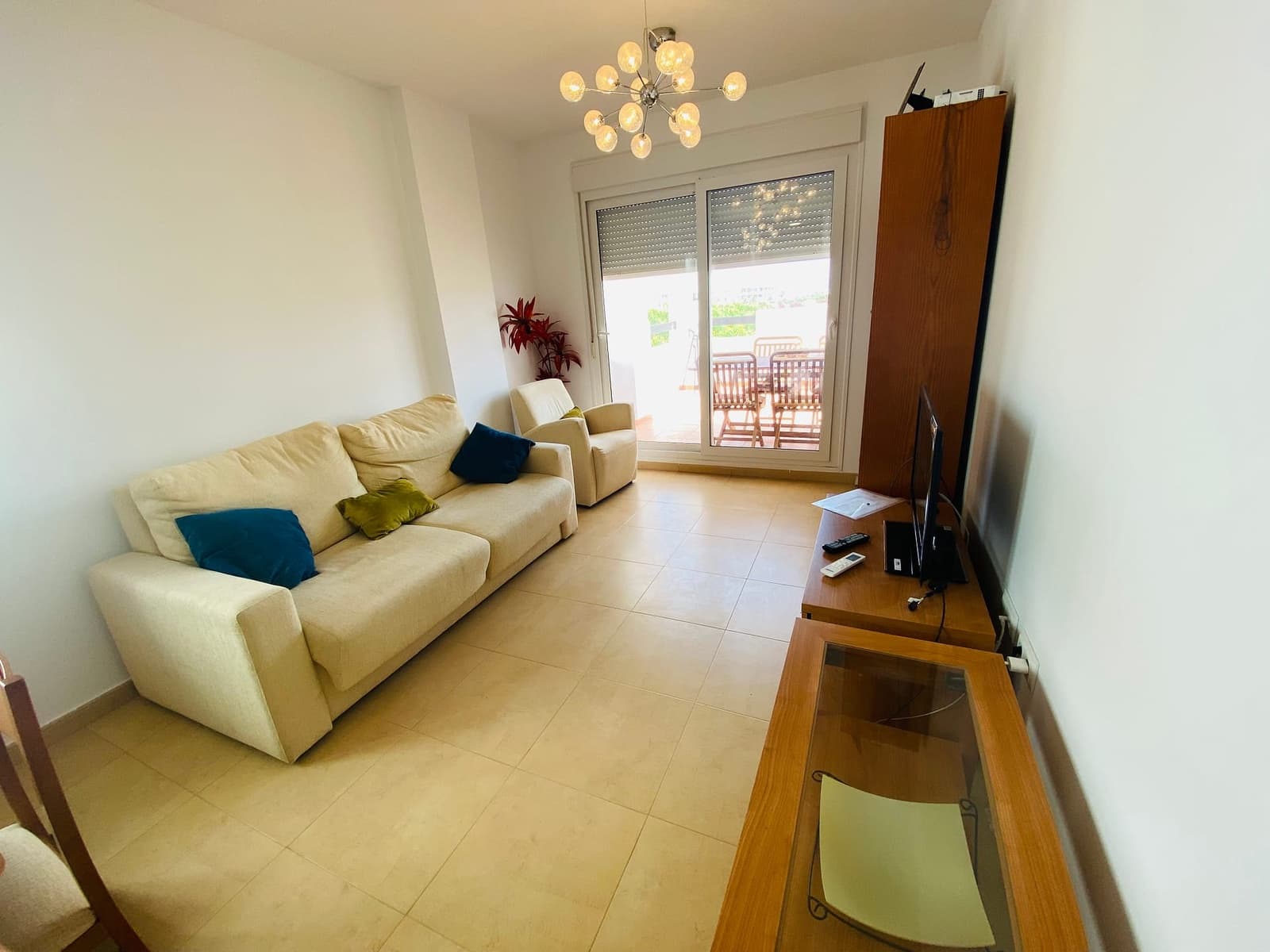 2 soveværelse Lejlighed til salg i Roldan med swimmingpool garage - € 119.999 (Ref: 9074835)