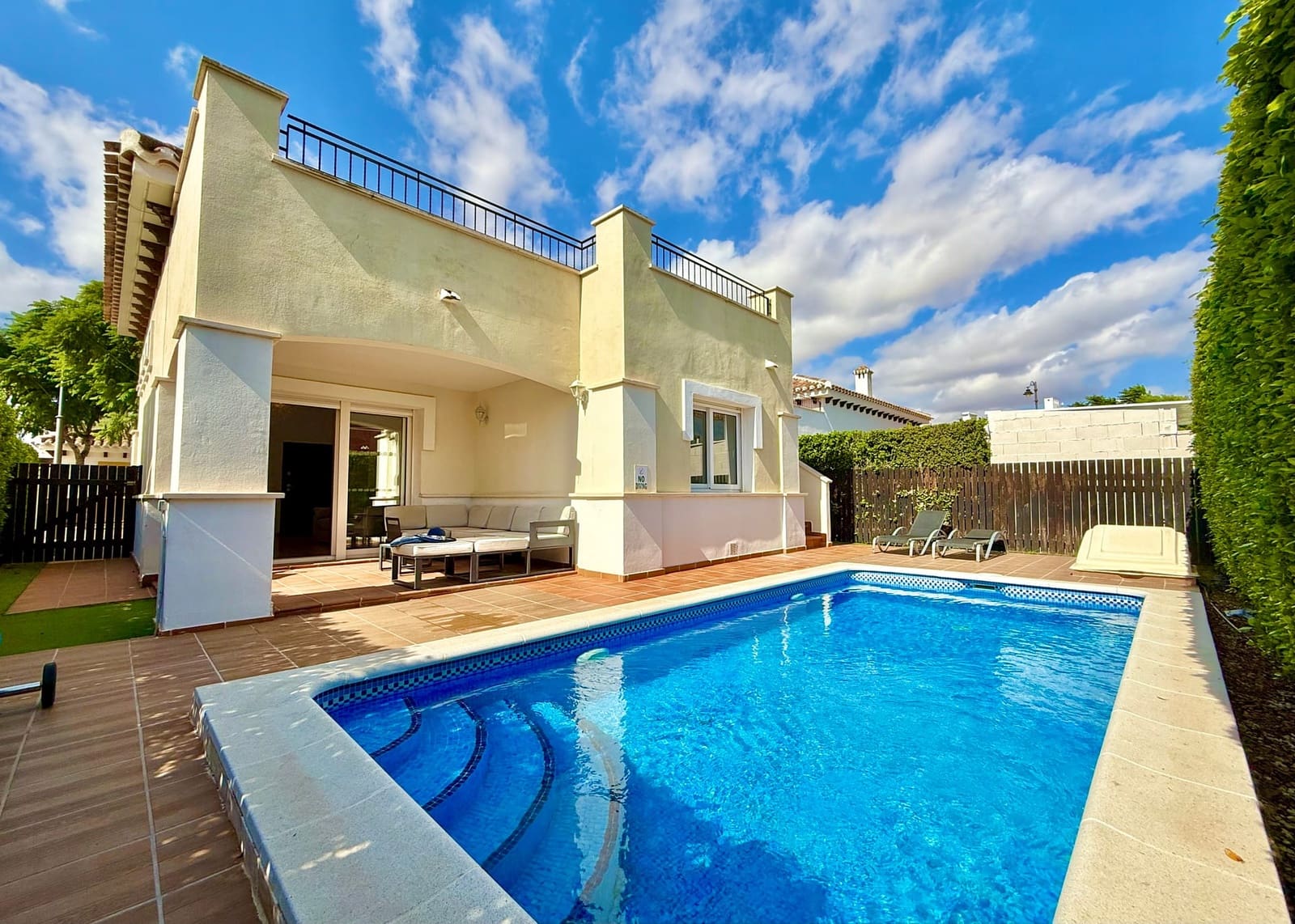 2 bedroom Villa for sale in Mar Menor Golf Resort with pool - € 279,950 (Ref: 9412816)
