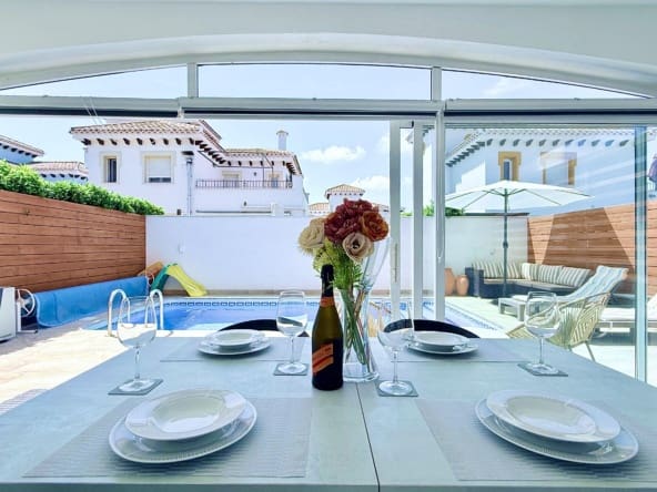 3 soveværelse Villa til salg i Mar Menor Golf Resort med swimmingpool garage - € 339.950 (Ref: 9946922)