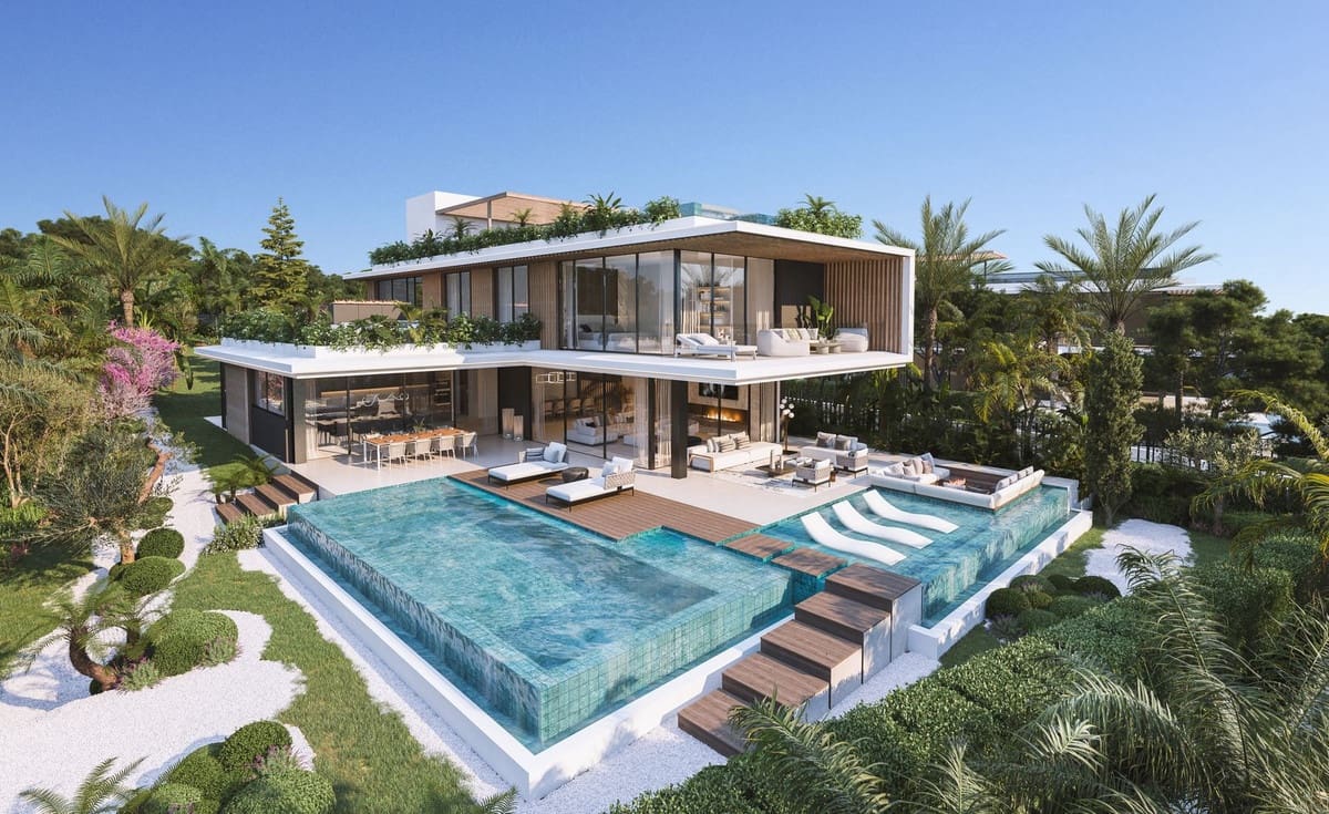 5 makuuhuone Huvila myytävänä paikassa Marbella mukana uima-altaan 
autotalli - 6 600 000 € (Ref: 10073140)