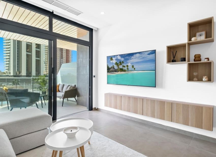 2 sovrum Strandlägenhet till salu i Benidorm med pool - 583 000 € (Ref: 9665206)