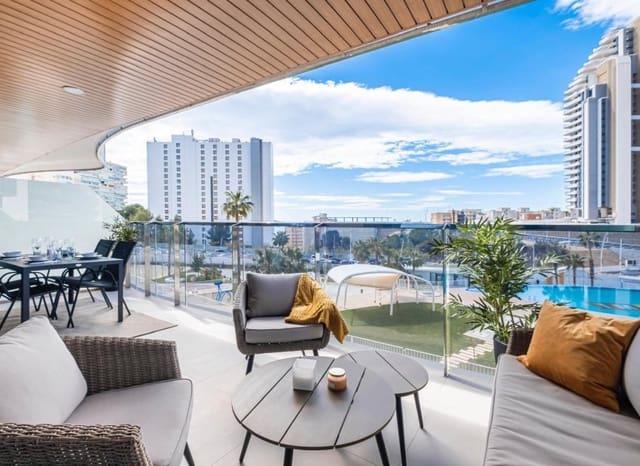 2 sypialnia Apartament przy plaży na sprzedaż w Playa Poniente, Benidorm z basenem - 583 000 € (Ref: 9665206)