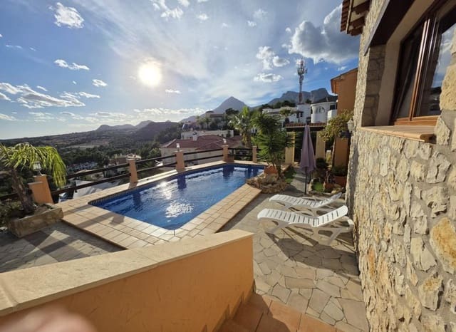 3 sypialnia Willa na sprzedaż w Escandinavia - Cautivador, Alfaz del Pi / L'Alfàs del Pi z basenem garażem - 1 300 000 € (Ref: 9720494)