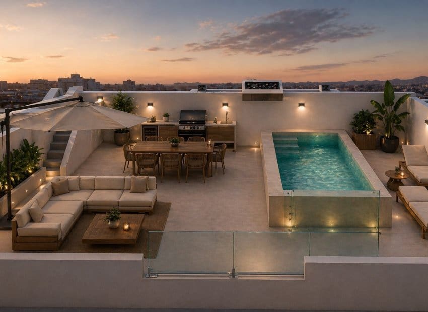 3 Zimmer Apartment zu verkaufen in La Villajoyosa / Vila Joiosa mit Pool Garage - 496.750 € (Ref: 9807206)