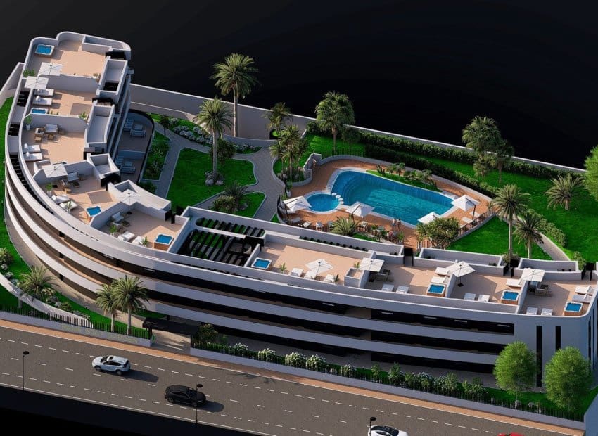 2 bedroom Apartment for sale in Los Alcazares with pool garage - € 278,900 (Ref: 9834848)