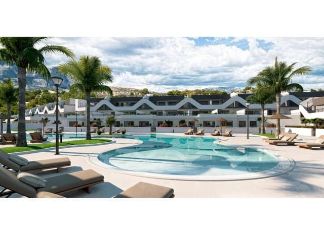2 chambre Appartement à vendre à Escandinavia - Cautivador, Alfaz del Pi / L'Alfàs del Pi avec piscine - 274 000 € (Ref: 9956085)