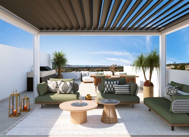 2 chambre Appartement à vendre à Escandinavia - Cautivador, Alfaz del Pi / L'Alfàs del Pi avec piscine - 274 000 € (Ref: 9956085)