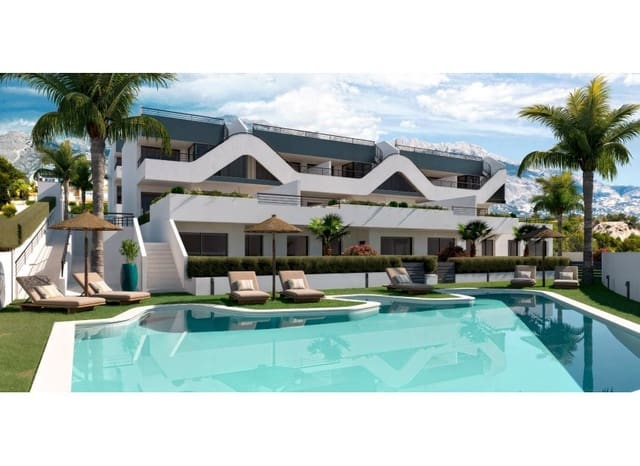 2 chambre Appartement à vendre à Escandinavia - Cautivador, Alfaz del Pi / L'Alfàs del Pi avec piscine - 274 000 € (Ref: 9956085)