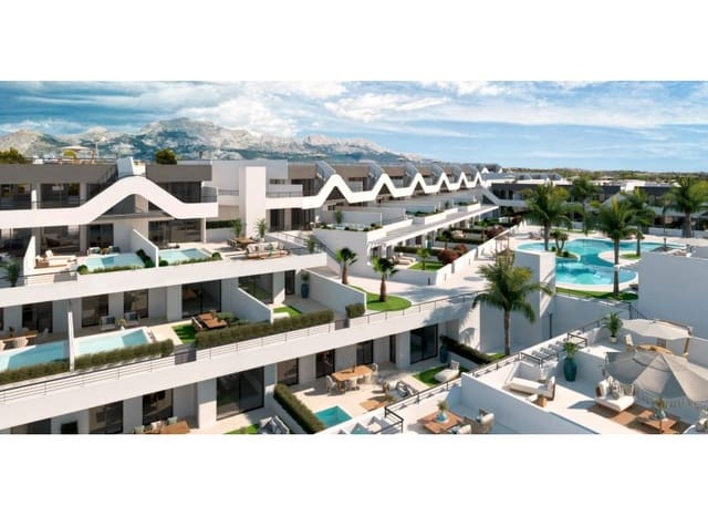 2 chambre Appartement à vendre à Escandinavia - Cautivador, Alfaz del Pi / L'Alfàs del Pi avec piscine - 274 000 € (Ref: 9956085)