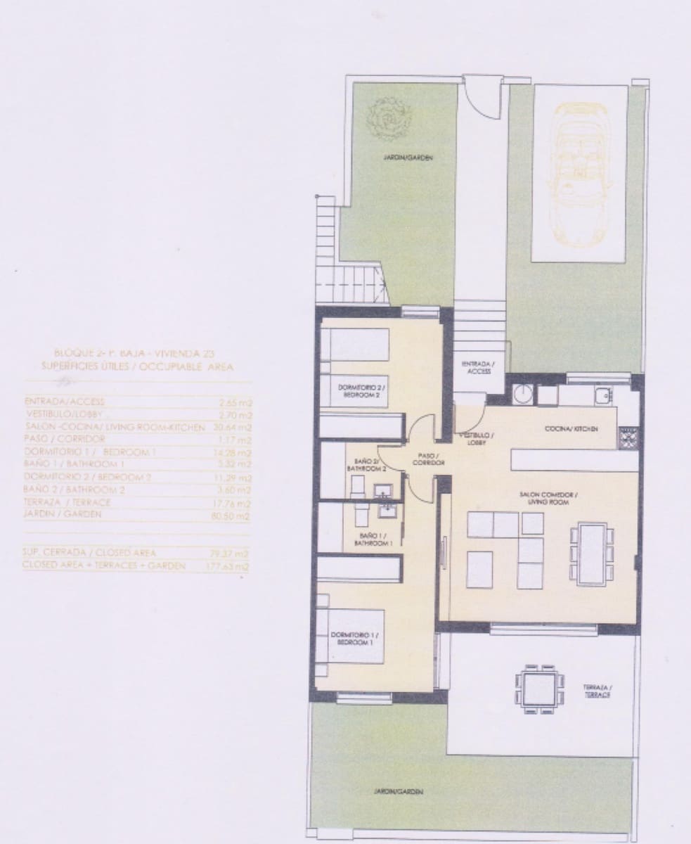 2 soveværelse Lejlighed til salg i Orihuela med swimmingpool - € 259.950 (Ref: 10081240)