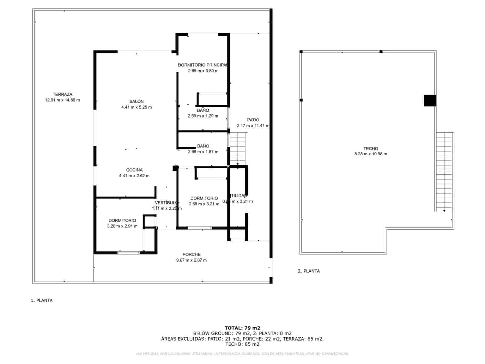 3 soveværelse Penthouse til salg i El Mojon med swimmingpool garage - € 559.000 (Ref: 8843380)
