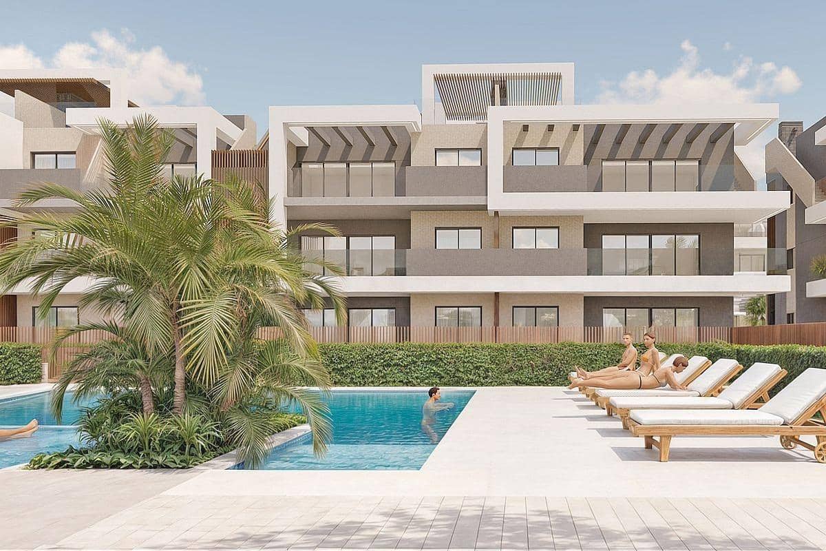 3 slaapkamer Appartement te koop in El Mojon met zwembad - € 398.900 (Ref: 9634179)