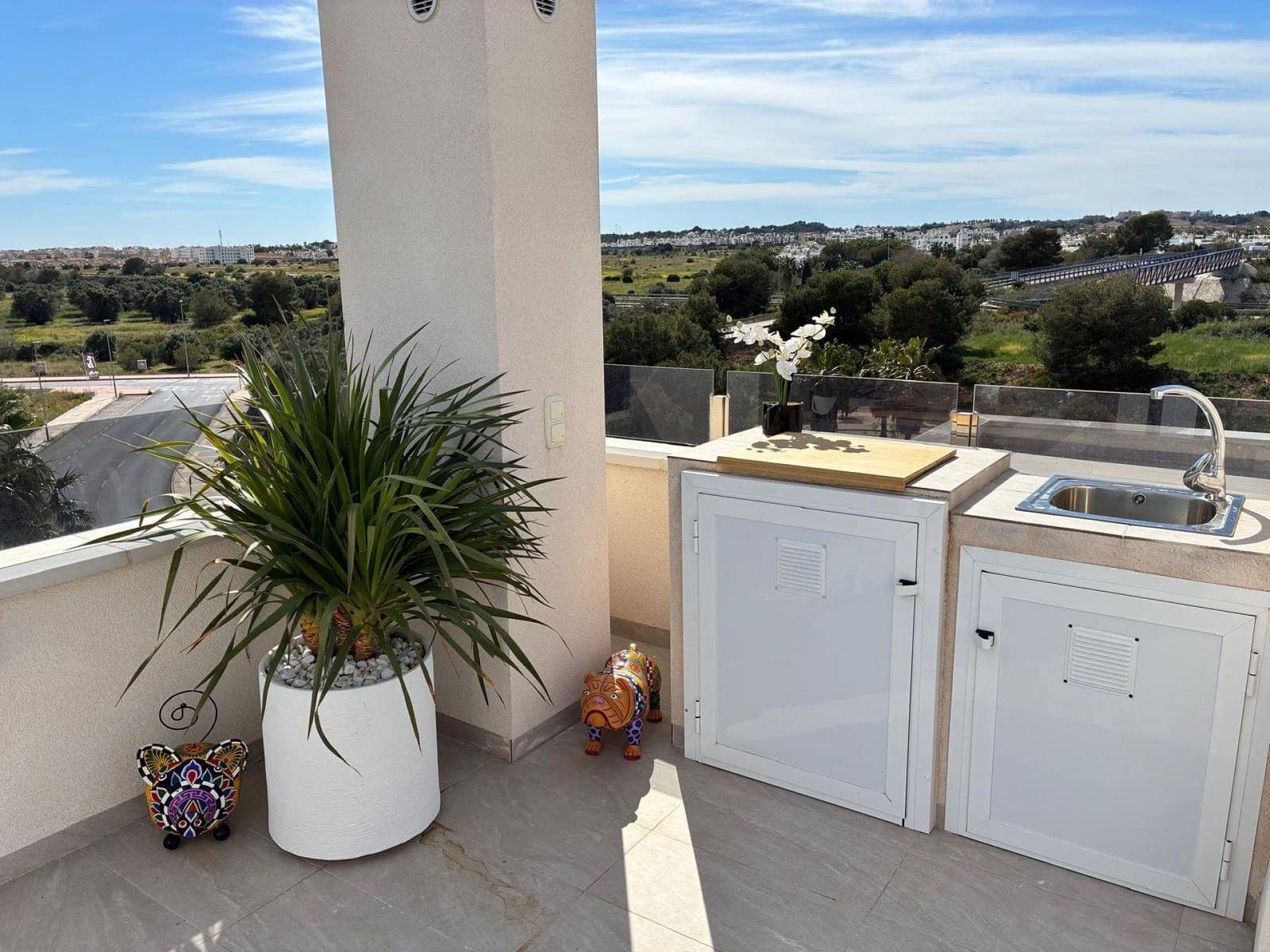 3 sypialnia Penthouse na sprzedaż w Orihuela Costa z basenem garażem - 539 000 € (Ref: 9939935)