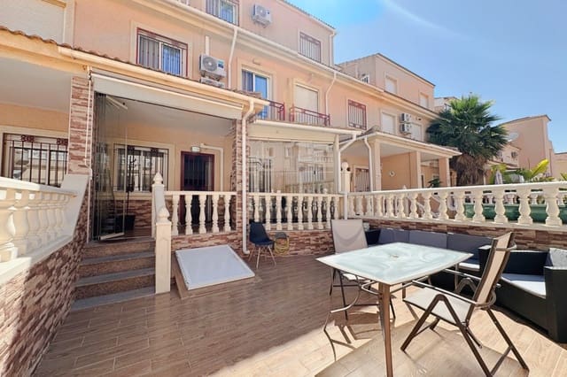 3 chambre Villa/Maison Mitoyenne à vendre à La Zenia, Orihuela avec piscine garage - 263 900 € (Ref: 9943645)