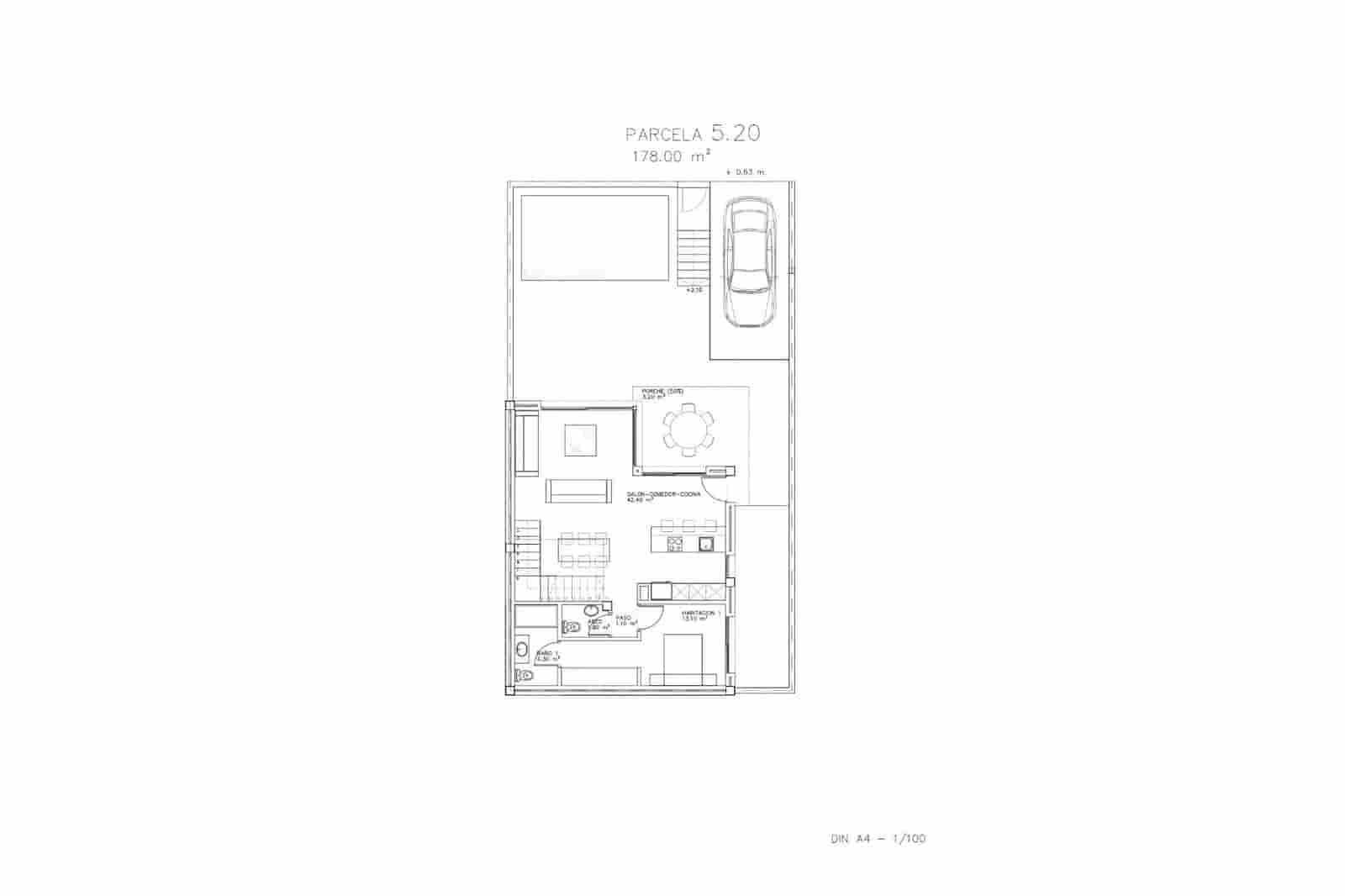 3 soveværelse Villa til salg i Dolores med swimmingpool garage - € 399.900 (Ref: 9973296)