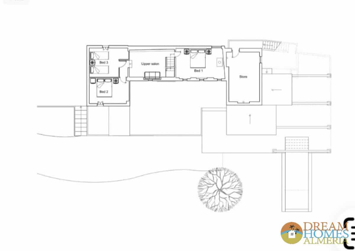 5 sovrum Finca/Hus på landet till salu i Fuente de Cesna med pool garage - 410 000 € (Ref: 10118148)