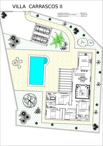 3 soveværelse Villa til salg i Arboleas med swimmingpool - € 250.000 (Ref: 5247211)