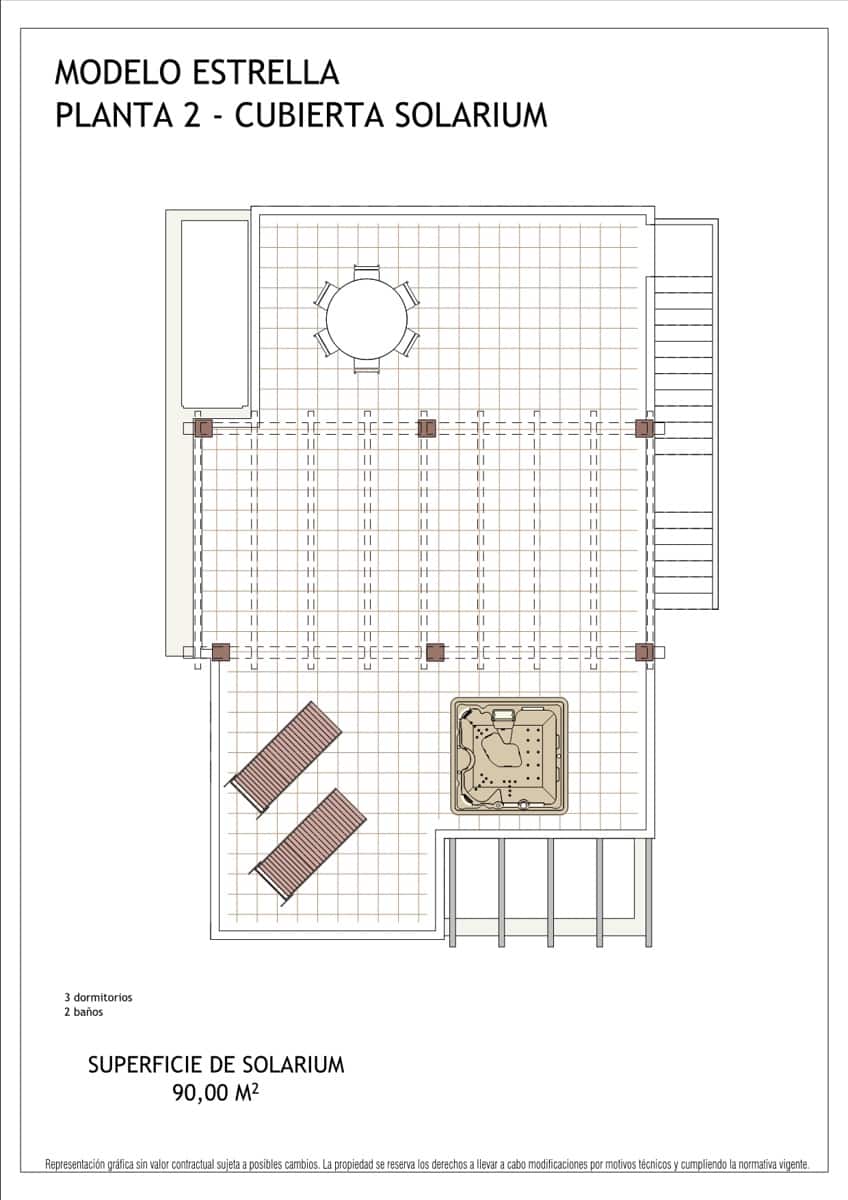 3 soveværelse Villa til salg i Vera med swimmingpool - € 379.000 (Ref: 6738260)