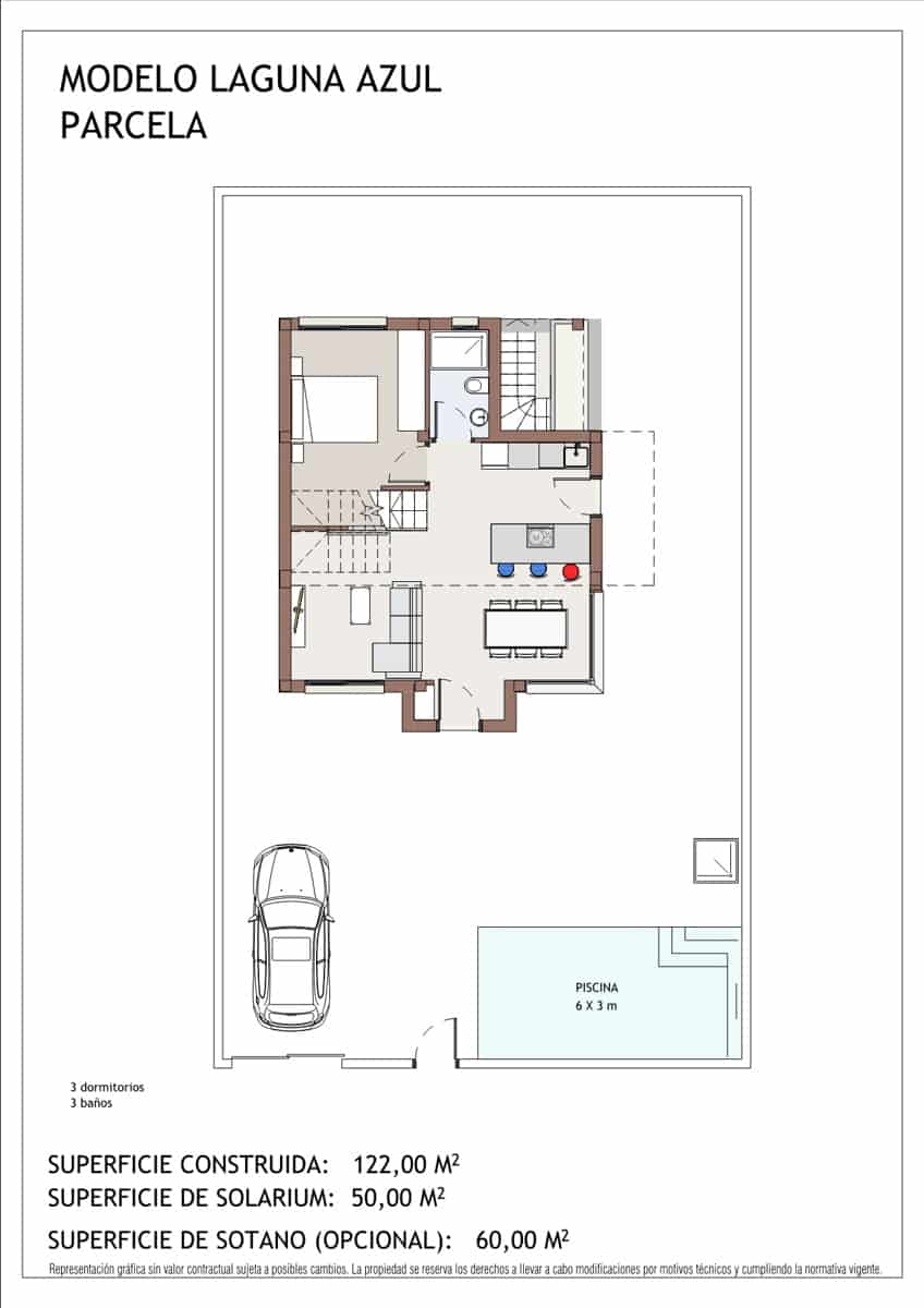 3 bedroom Villa for sale in Vera with pool - € 379,000 (Ref: 6742765)